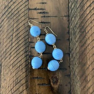 Light Blue Sphere Earrings BOGO FREE